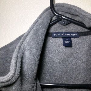 grey soft MENS vest